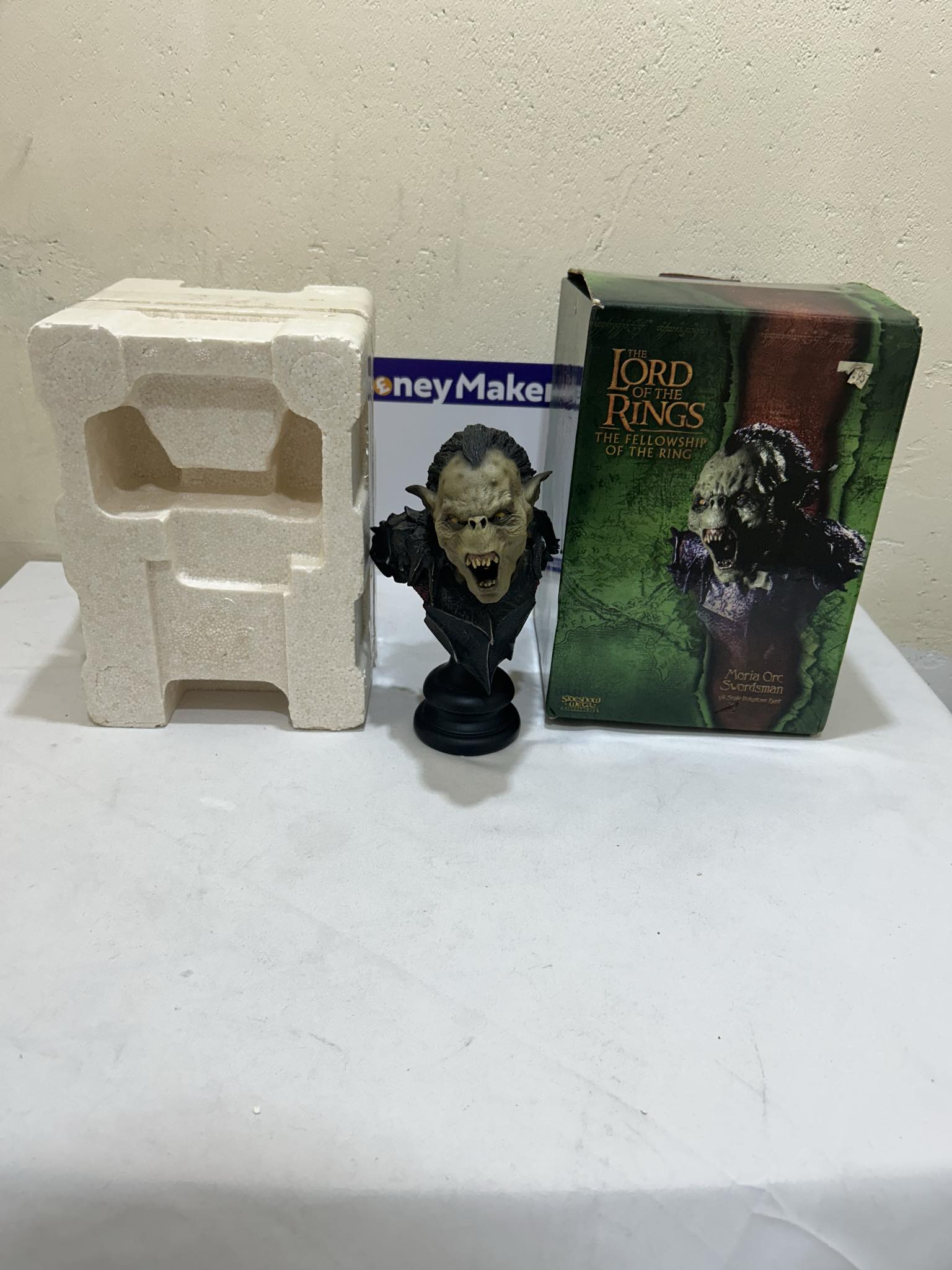 Sideshow Collectibles Lotr De Collection Figurine Moria Orc Swordsman Ex